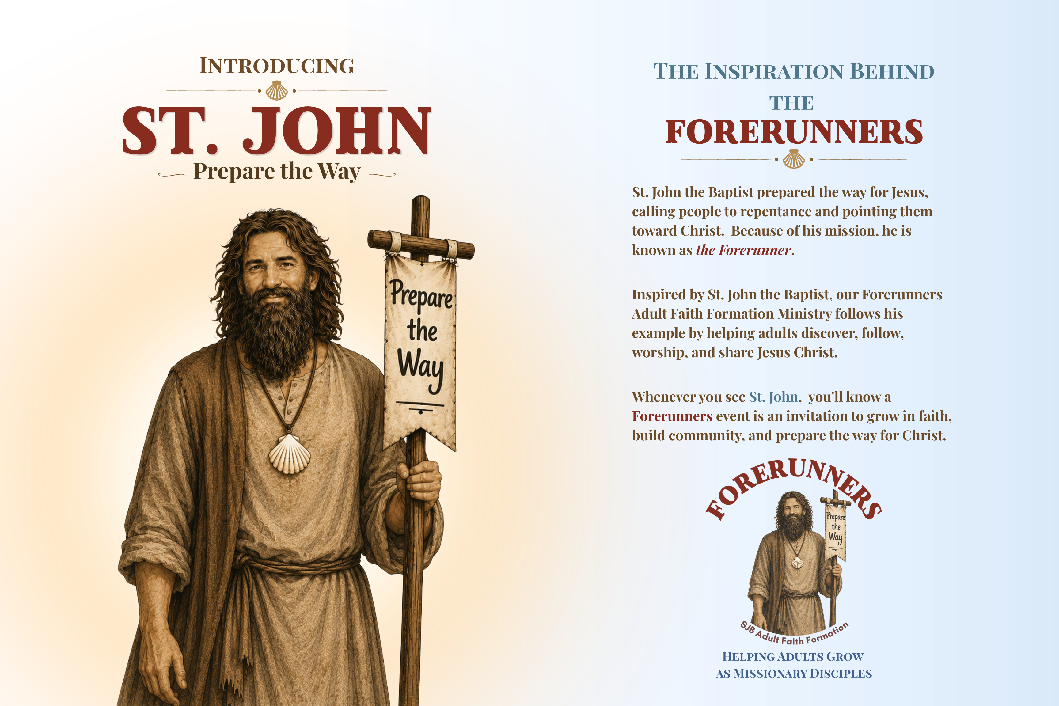St. John the Baptist "St. John" Character as the Forerunner of Christ Introduction Campaign - preview